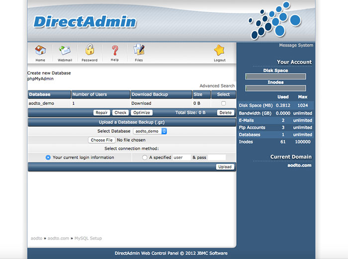 DirectAdmin